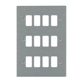 Hamilton 7412GP Stainless Steel 12 Gang Grid Plate