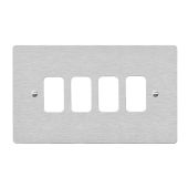 Hamilton 744GP Stainless Steel 4 Gang Grid Plate