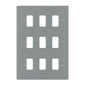 Hamilton 749GP Stainless Steel 9 Gang Grid Plate