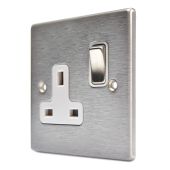 Hamilton 74SS1SS-W Stainless Steel Single Socket