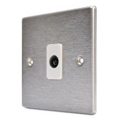 Hamilton 74TVW Stainless Steel TV Socket