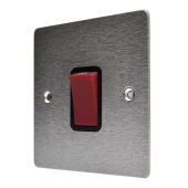 Hamilton 8445B Stainless Steel 45a Double Pole Switch