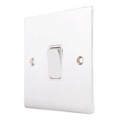 Hamilton 87DPBC-W Polished Chrome 20a Double Pole Switch