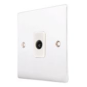 Hamilton 87TVW Polished Chrome TV Socket