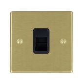 Hamilton 72TCMB Satin Brass telephone master socket