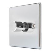 Hamilton 771X40 Polished Chrome Single Dimmer