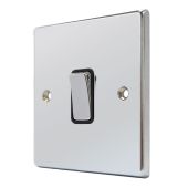 Hamilton 77DPBC-B Polished Chrome 20a Double Pole Switch