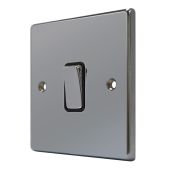 Hamilton 78R21BK-B Black Nickel 1 Gang Light Switch