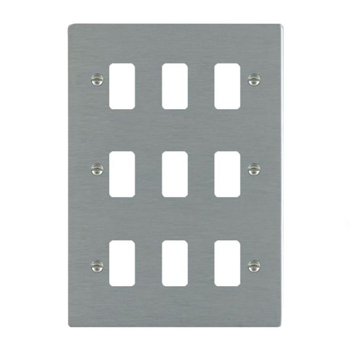 Hamilton 749GP Stainless Steel 9 Gang Grid Plate