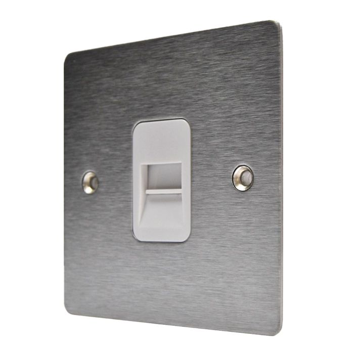 Hamilton 84TCMW Stainless Steel Telephone Master Socket