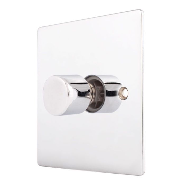 Hamilton 871X40 Polished Chrome 1 Gang Dimmer 400W